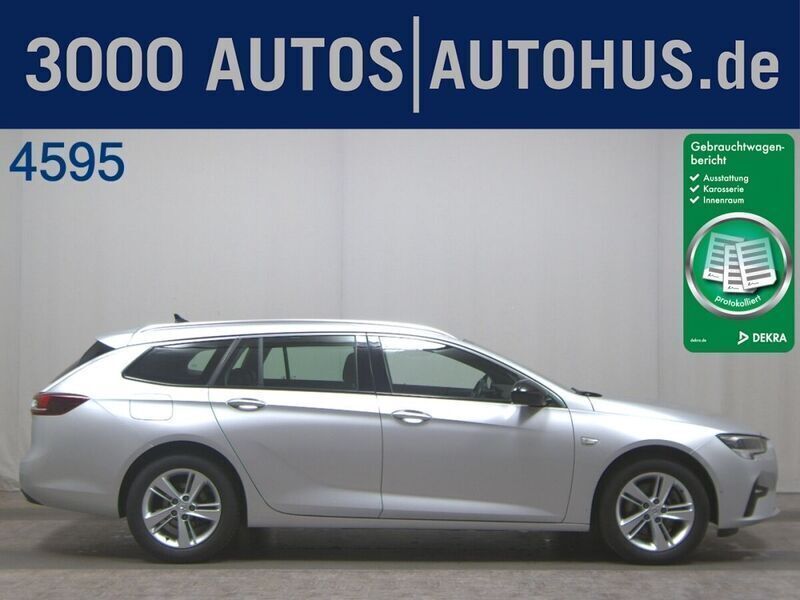 Silber Gebraucht 2021 Opel Insignia Elegance Kombi | 16.480 € (Superpreis) - Bild 1/4