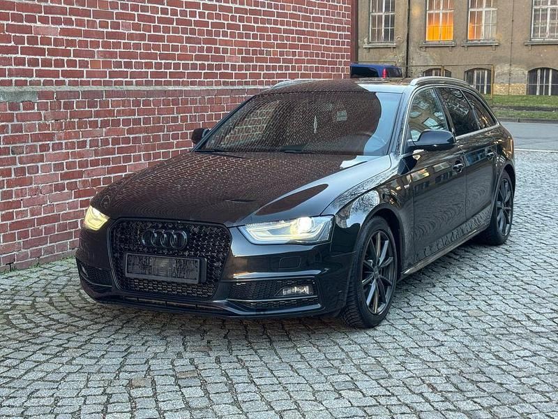 Schwarz Gebraucht 2014 Audi A4 S-Line Kombi | 9.999 € (Superpreis) - Bild 1/4