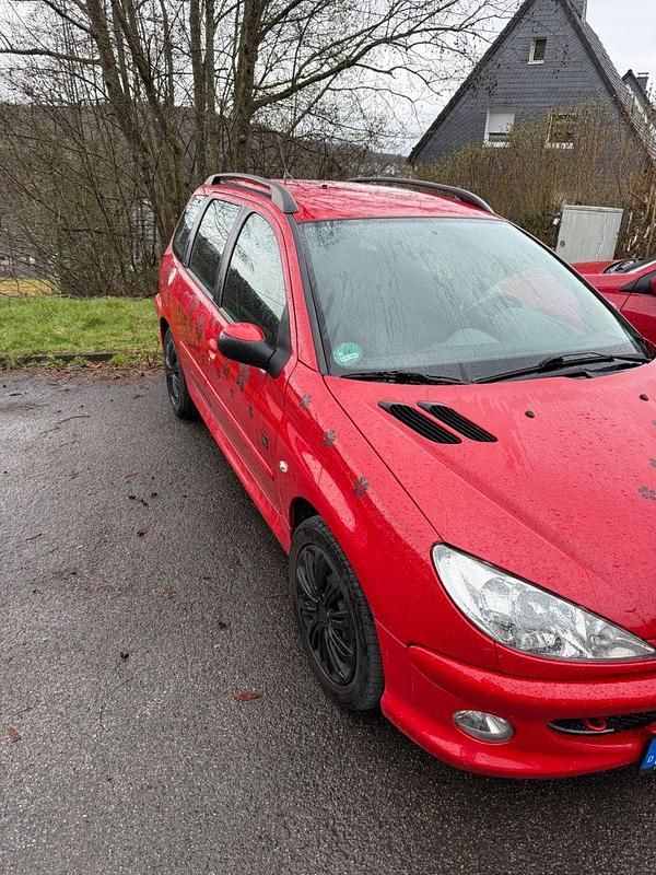 Gebraucht Peugeot 206 109 PS (80 kW) 2006 Rot Kombi