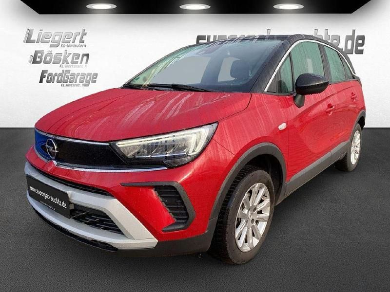 Chili rot/kardio rot (metallic) Gebraucht 2022 Opel Crossland X SUV | 18.950 € (Fairer Preis) - Bild 1/4