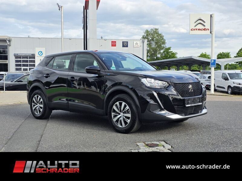 Schwarz Gebraucht 2022 Peugeot e-2008 Active SUV | 21.890 € (Fairer Preis) - Bild 1/4