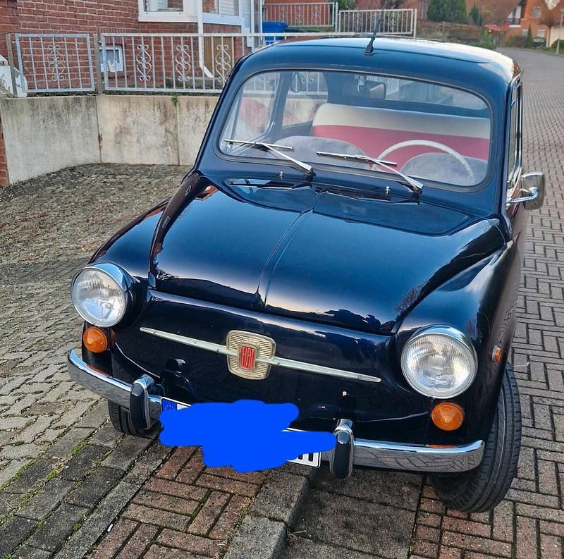 Blau Gebraucht 1969 Fiat 600D Kleinwagen | 8.600 € - Bild 1/4