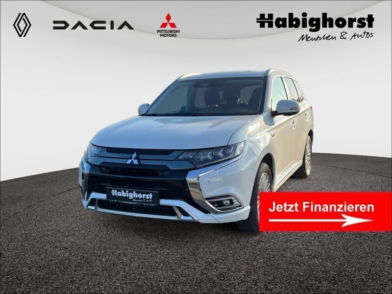 Weiß Gebraucht 2020 Mitsubishi Outlander P-HEV Plus SUV | 24.100 € (Teuer) - Bild 1/4
