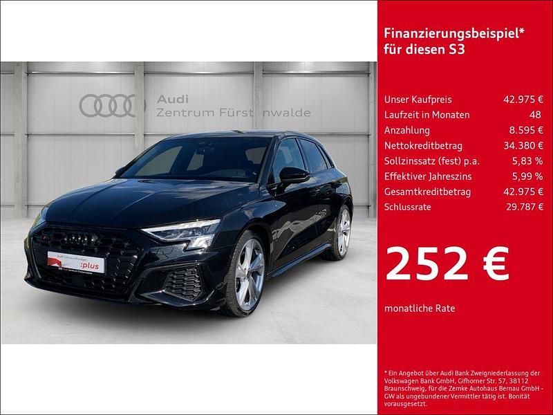 Gebraucht Audi S3 Ambiente 310 PS (228 kW) 2024 Schwarz Limousine