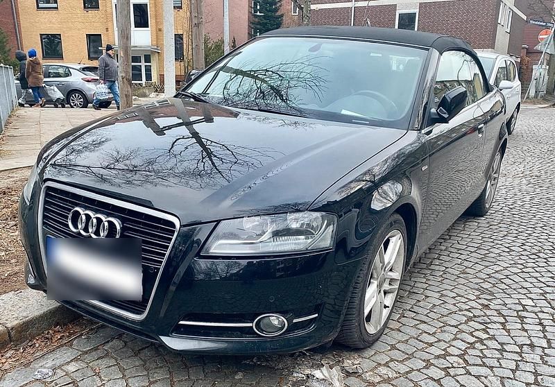 Gebraucht Audi A3 Cabriolet S-Line 150 PS (110 kW) 2011 Schwarz Cabrio
