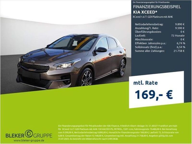 Braun Gebraucht 2020 Kia XCeed Platinum SUV | 18.980 € (Guter Preis) - Bild 1/3