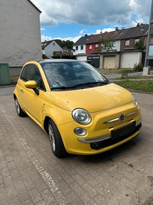Gelb Gebraucht 2009 Fiat 500 Kleinwagen | 2.500 € (Superpreis) - Bild 1/4