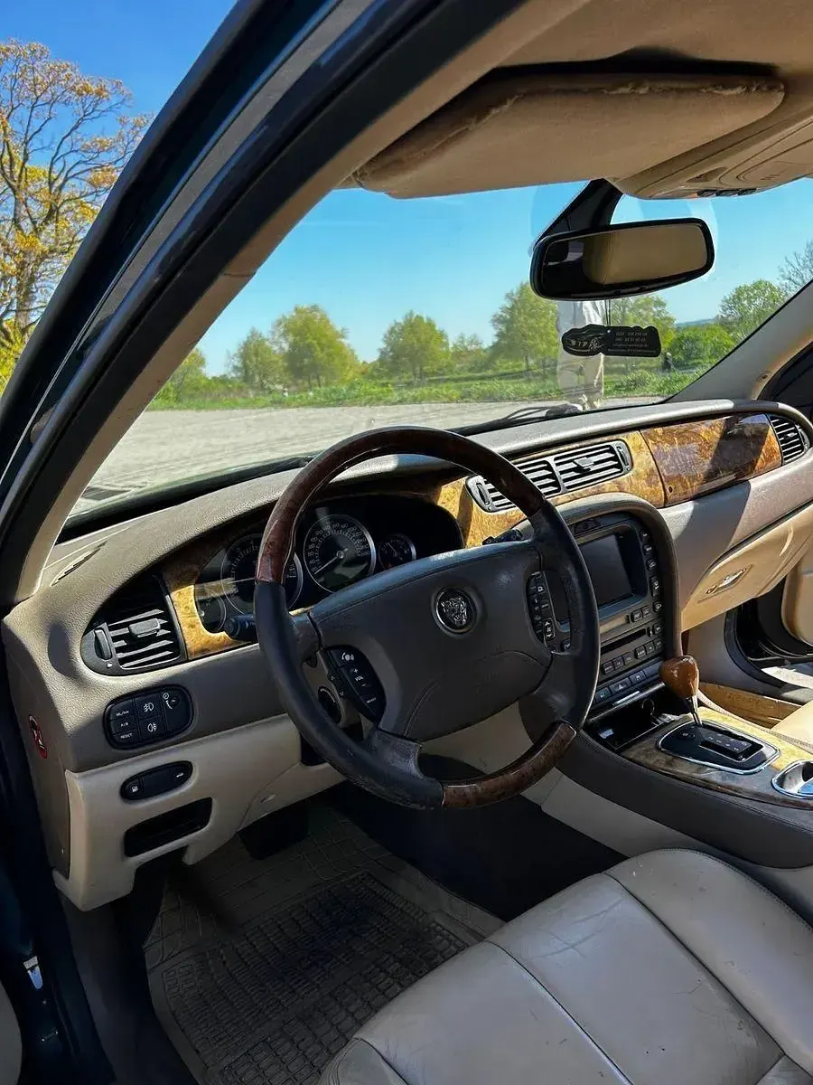 Używany Jaguar S-Type Executive 238 KM (175 kW) 2005 Zielony Sedan/Limuzyna