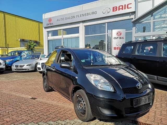 Black mica / ink Gebraucht 2009 Toyota Yaris Cool Kleinwagen | 2.395 € (Fairer Preis) - Bild 1/4