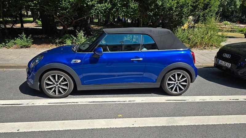 Blau Gebraucht 2019 Mini Cooper S Cabriolet Chili Cabrio | 22.990 € (Guter Preis) - Bild 1/4