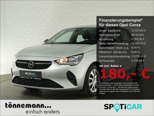 Silber Gebraucht 2023 Opel Corsa Edition Kleinwagen | 14.624 € (Fairer Preis) - Bild 1/4
