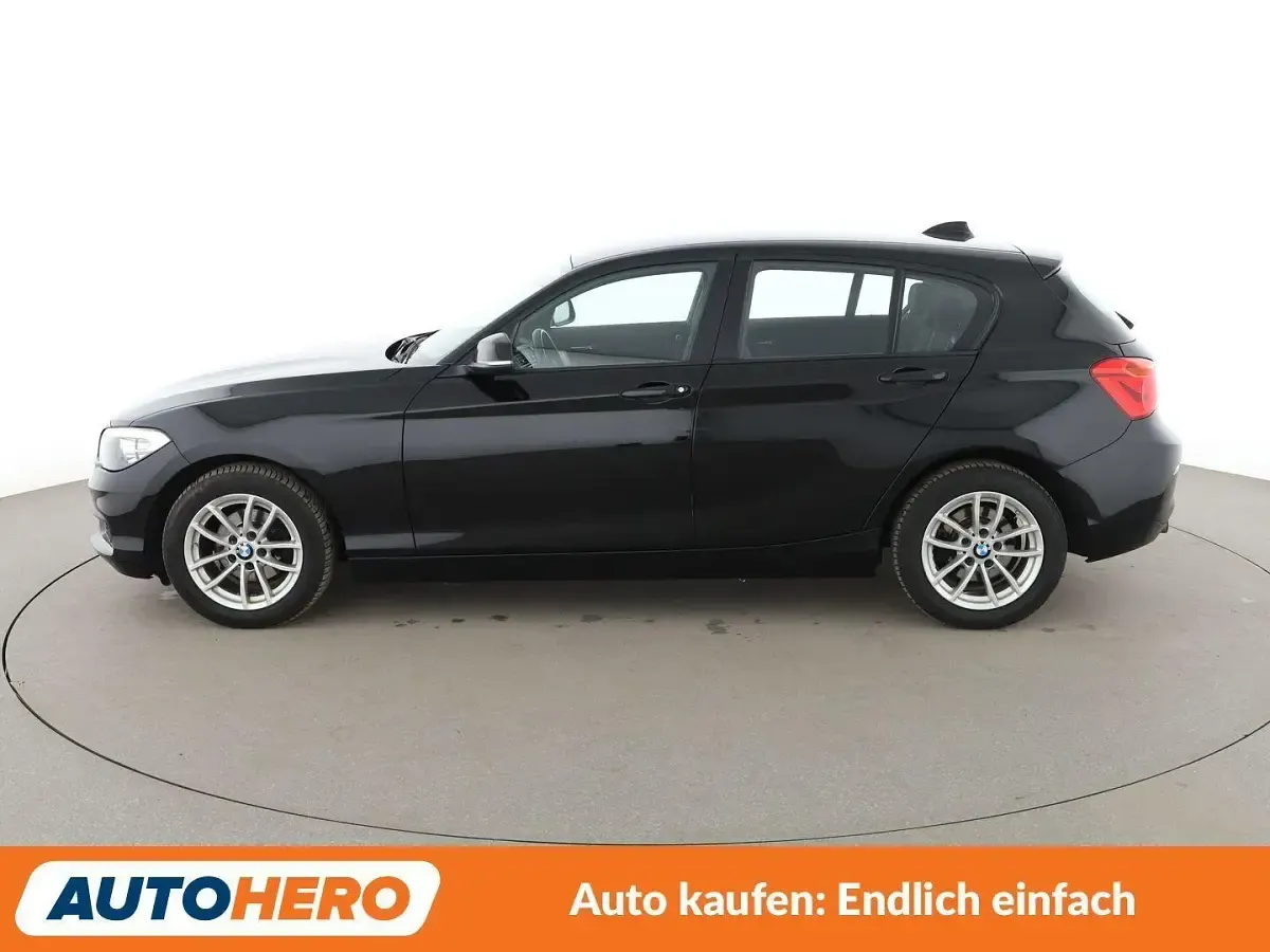 Brugt BMW 116 Advantage 109 HK (80 kW) 2016 Sort Hatchback