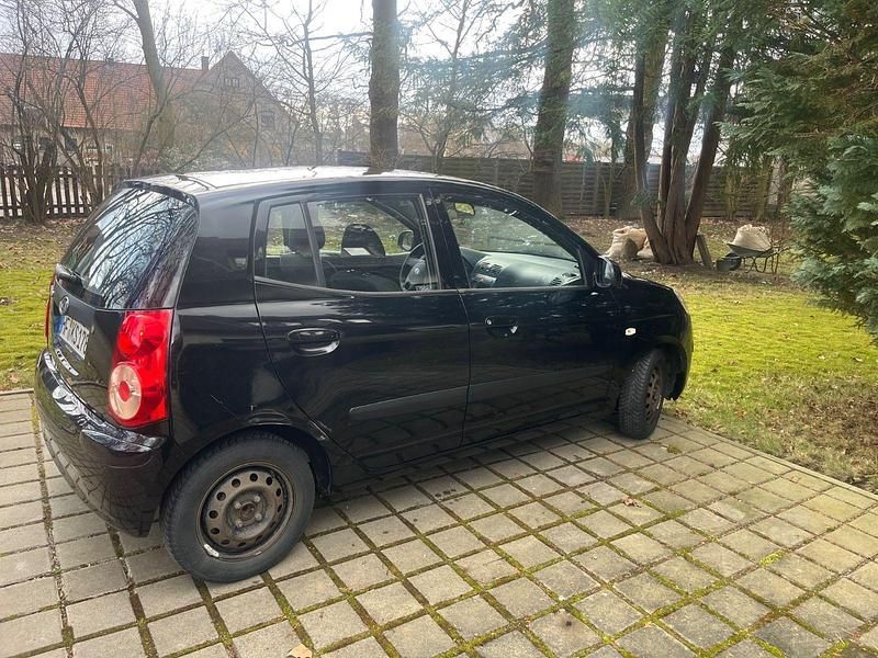 Gebraucht Kia Picanto Start 65 PS (47 kW) 2010 Schwarz Kleinwagen