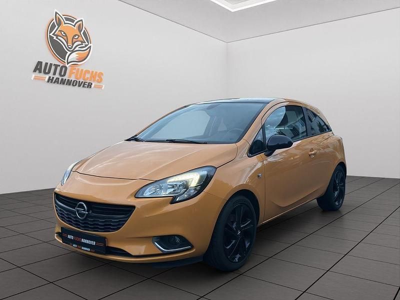 Orange Gebraucht 2016 Opel Corsa Kleinwagen | 5.480 € (Fairer Preis) - Bild 1/4