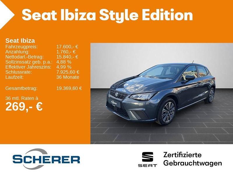 Gebraucht Seat Ibiza Style 116 PS (85 kW) 2024 Magnetic grau metallic (metallic) Limousine