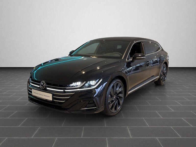 Deep black perleffekt (metallic) Gebraucht 2025 VW Arteon R-line Limousine | 40.880 € (Etwas zu teuer) - Bild 1/4