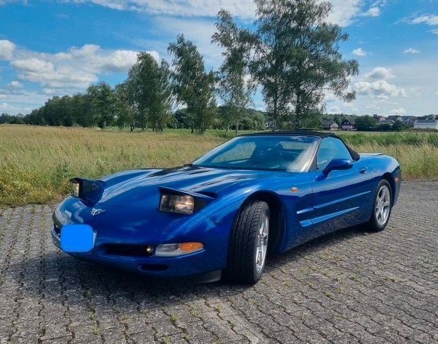 Blau Gebraucht 2005 Corvette C5 Cabrio | 27.998 € (Superpreis) - Bild 1/4