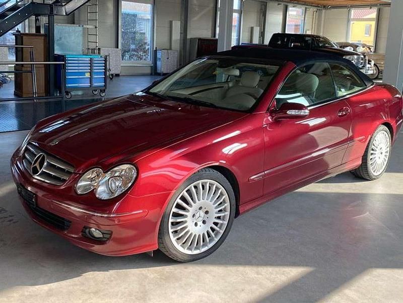 Rot Gebraucht 2006 Mercedes CLK280 Cabrio | 16.500 € - Bild 1/4