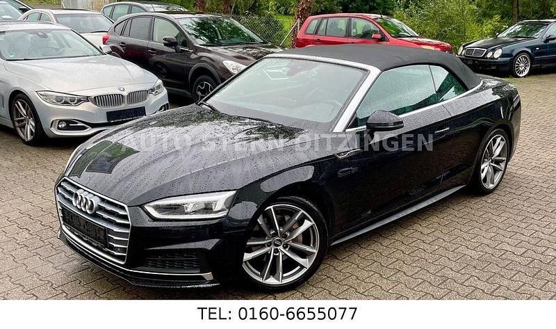 Schwarz Gebraucht 2017 Audi A5 Cabriolet S-Line Cabrio | 23.900 € (Guter Preis) - Bild 1/4