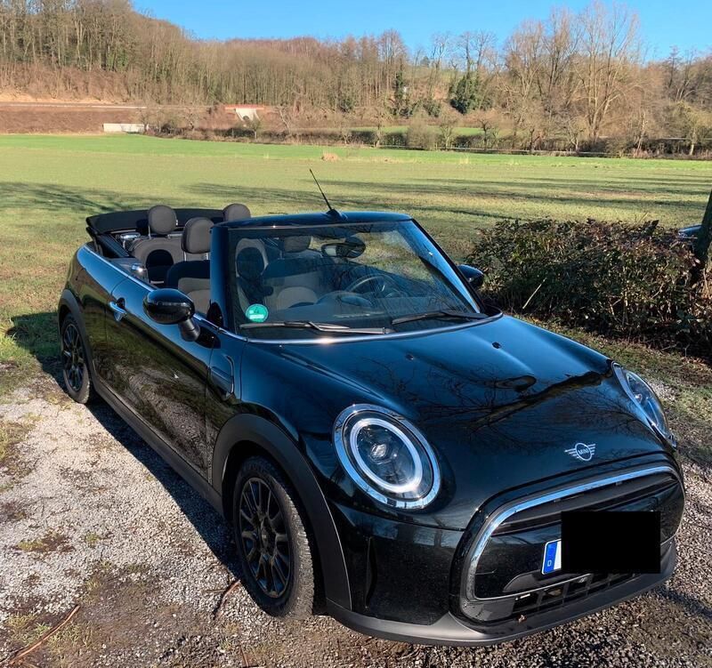 Schwarz Gebraucht 2022 Mini One Cabriolet Cabrio | 20.500 € (Fairer Preis) - Bild 1/4