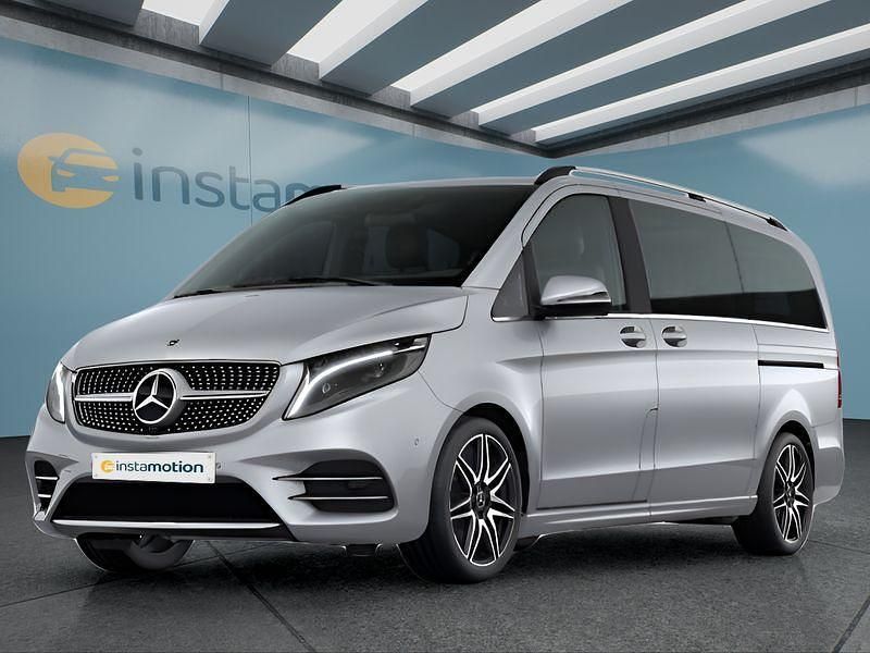 Silber Gebraucht 2021 Mercedes V300 Van / Kleinbus | 69.499 € - Bild 1/4