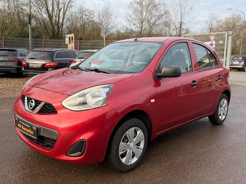 Gebraucht Nissan Micra Visia 80 PS (58 kW) 2016 Rot Kleinwagen