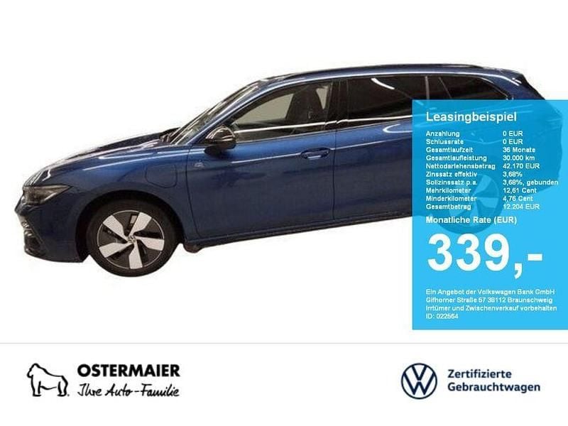 Gebraucht VW Passat Style 177 PS (130 kW) 2025 Reef blue Kombi