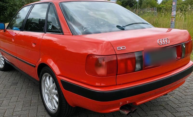 Usata Audi 80 150 CV (110 kW) 1992 Rosso Berlina