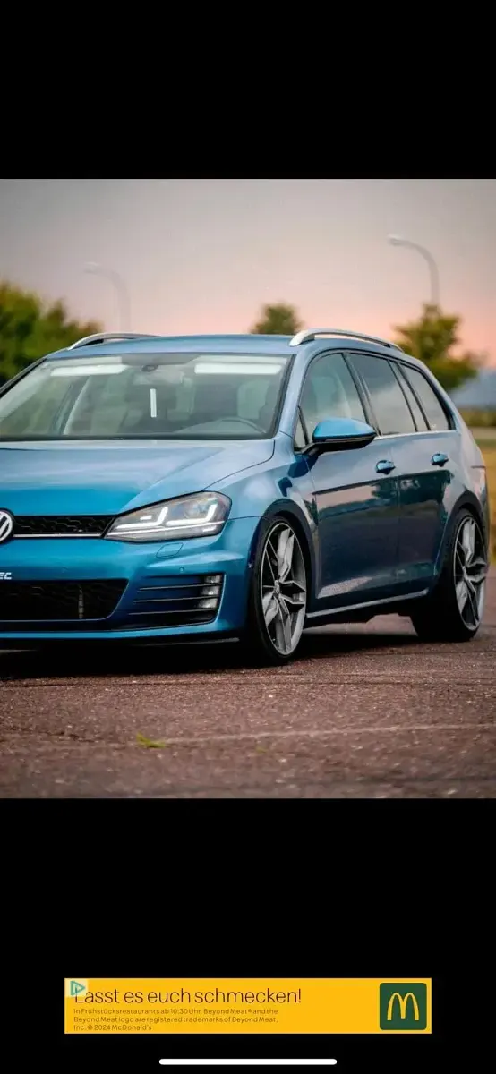 Gebraucht VW Golf VII Highline 180 PS (132 kW) 2014 Blau Kombi