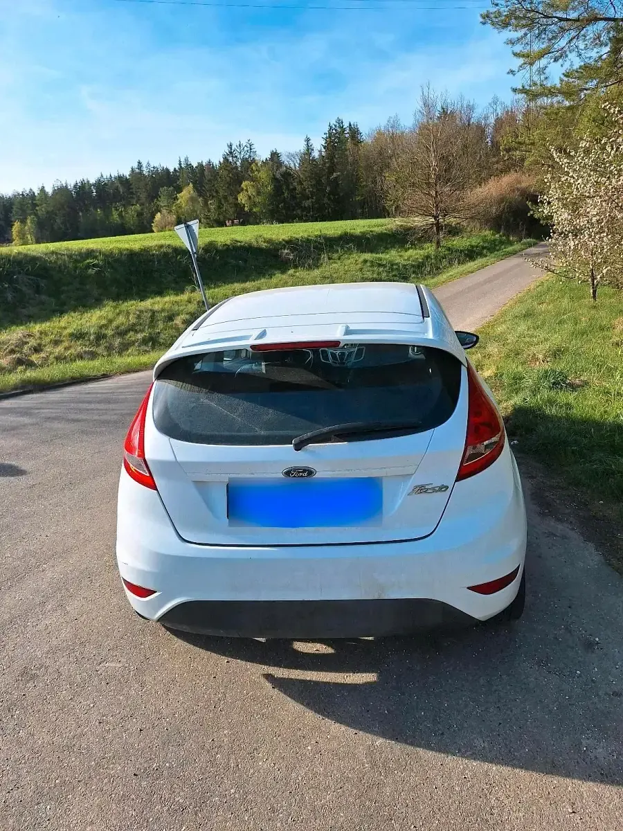 Usata Ford Fiesta 80 CV (58 kW) 2012 Bianco Utilitaria