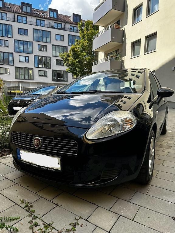 Schwarz Gebraucht 2008 Fiat Punto Active Kleinwagen | 3.499 € (Teuer) - Bild 1/4