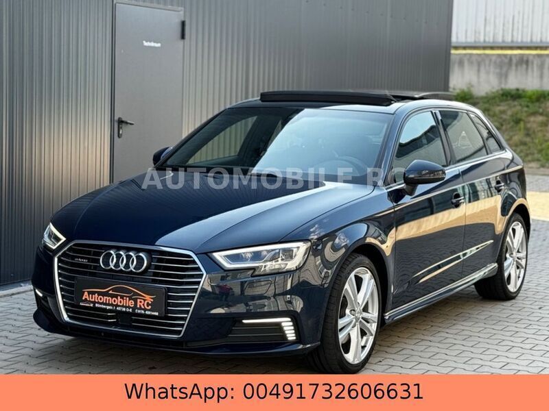 Blau Gebraucht 2020 Audi A3 e-tron Sport Kleinwagen | 17.500 € (Guter Preis) - Bild 1/4