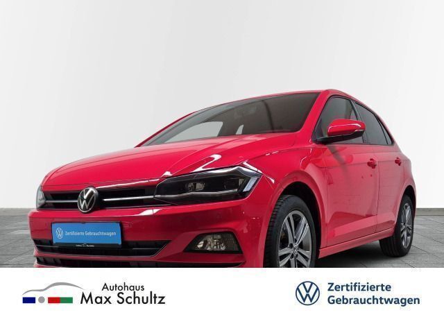 Rot Gebraucht 2021 VW Polo Highline Limousine | 16.490 € (Fairer Preis) - Bild 1/3