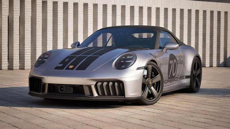 Neu Porsche 992 541 PS (397 kW) 2026 Silber Cabrio