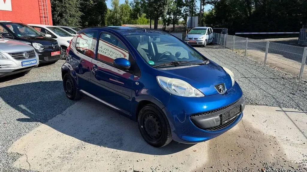 Gebraucht Peugeot 107 68 PS (50 kW) 2008 Blau Kleinwagen