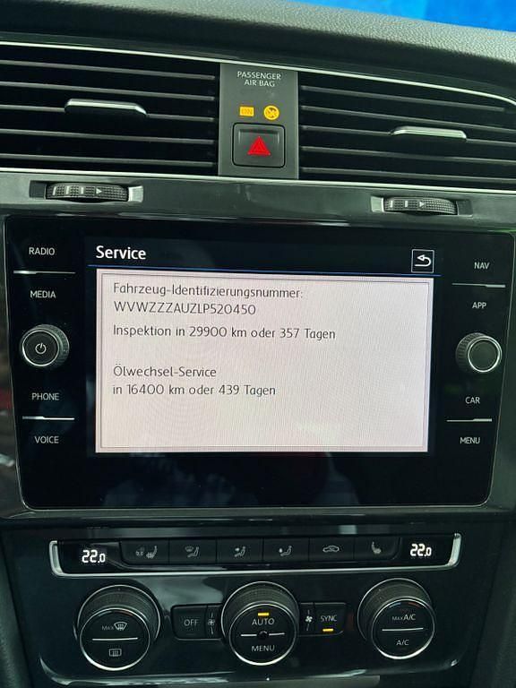 Gebraucht VW Golf VII Highline 150 PS (110 kW) 2019 Rot Kombi