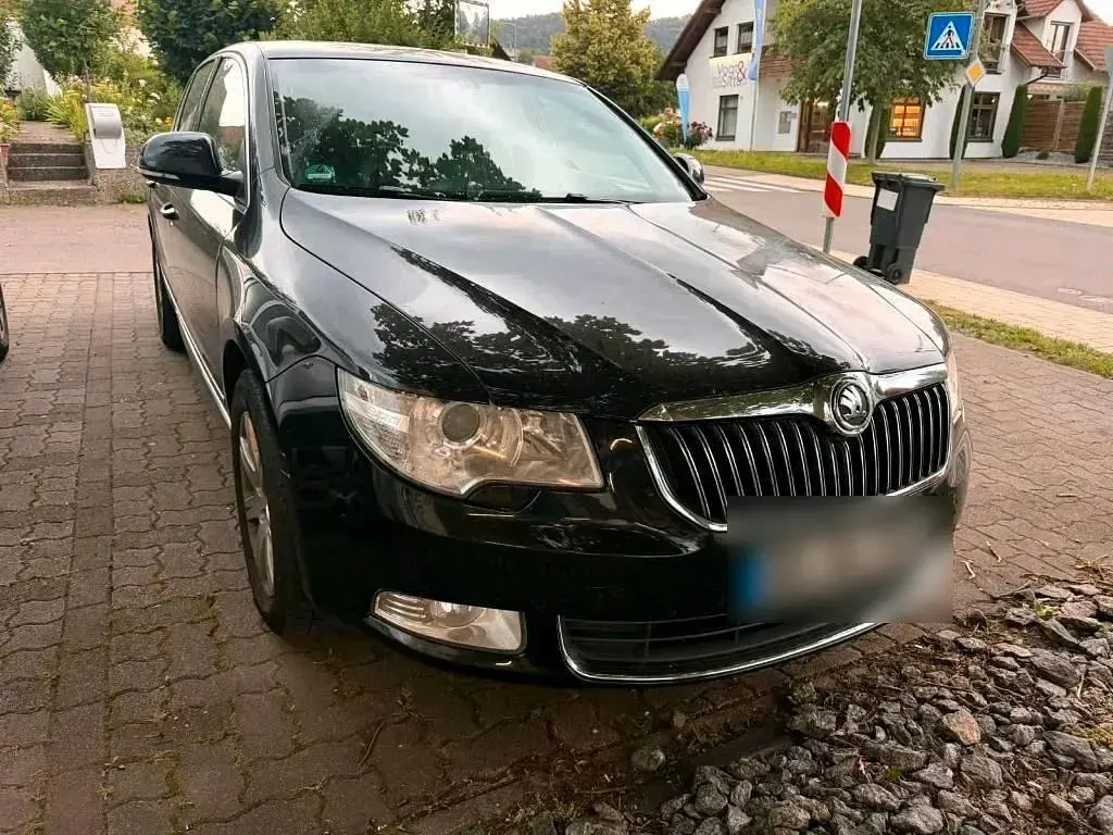 Gebraucht Skoda Superb 160 PS (117 kW) 2008 Schwarz Limousine