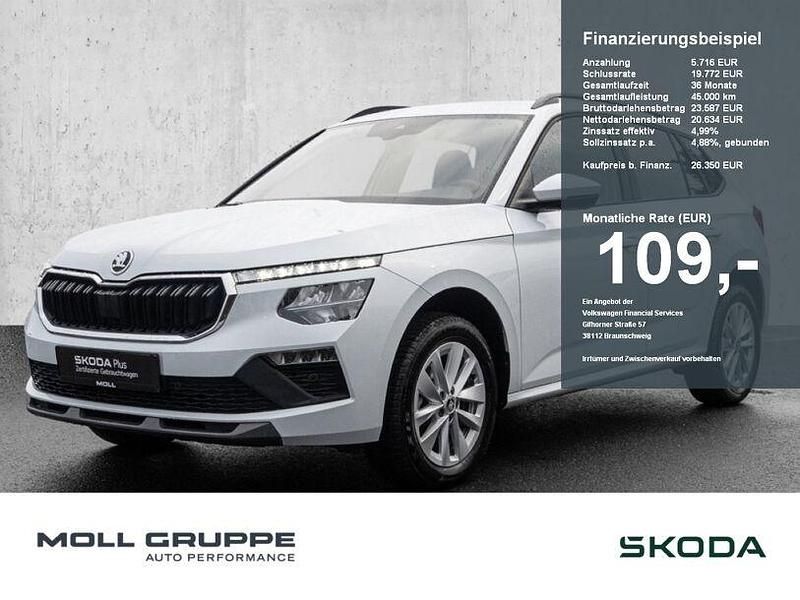 Weiß Gebraucht 2025 Skoda Kamiq Selection SUV | 26.350 € (Guter Preis) - Bild 1/4