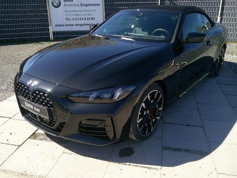 Schwarz Gebraucht 2025 BMW 420 M Sport Cabrio | 54.900 € (Superpreis) - Bild 1/4