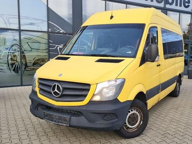 Gelb Gebraucht 2014 Mercedes Sprinter Van | 9.100 € (Guter Preis) - Bild 1/4