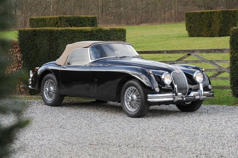 Schwarz Gebraucht 1959 Jaguar XK Cabrio | 109.800 € - Bild 1/4