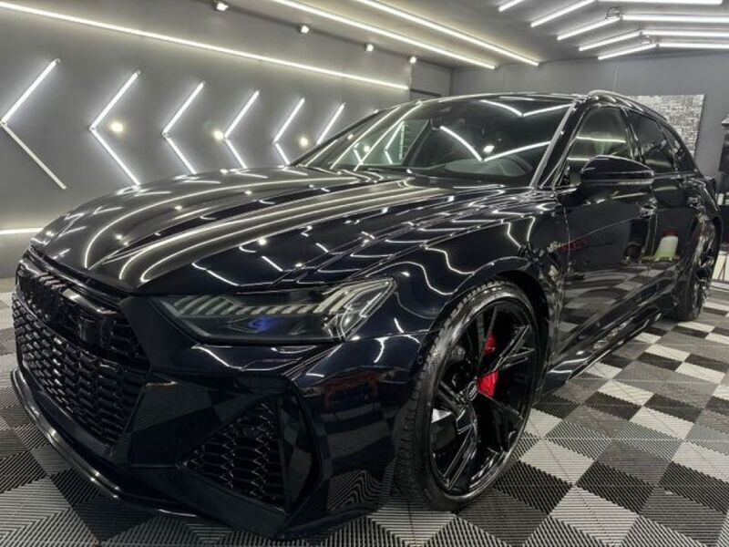 Schwarz (metallic) Gebraucht 2019 Audi RS6 Sport Kombi | 74.999 € - Bild 1/4