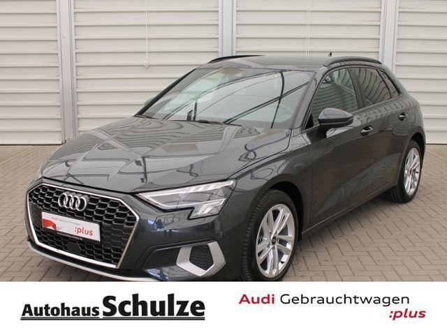 Grau Gebraucht 2024 Audi A3 Sportback Sport Limousine | 36.990 € (Etwas zu teuer) - Bild 1/4