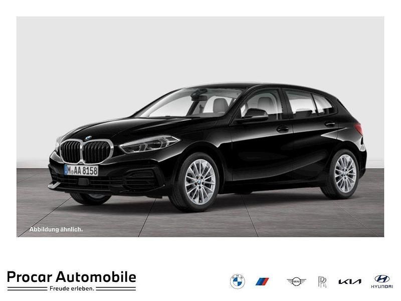 Schwarz Gebraucht 2022 BMW 118 Advantage Kleinwagen | 20.840 € (Guter Preis) - Bild 1/4