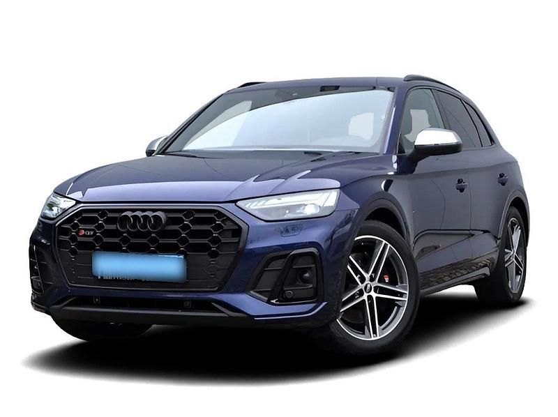 Blau Gebraucht 2021 Audi SQ5 Basis SUV | 59.649 € - Bild 1/4