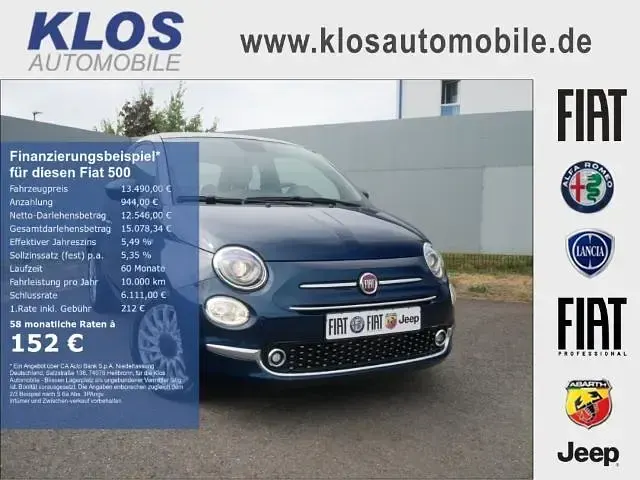 Gebraucht Fiat 500 Dolcevita 69 PS (50 kW) 2023 Kleinwagen
