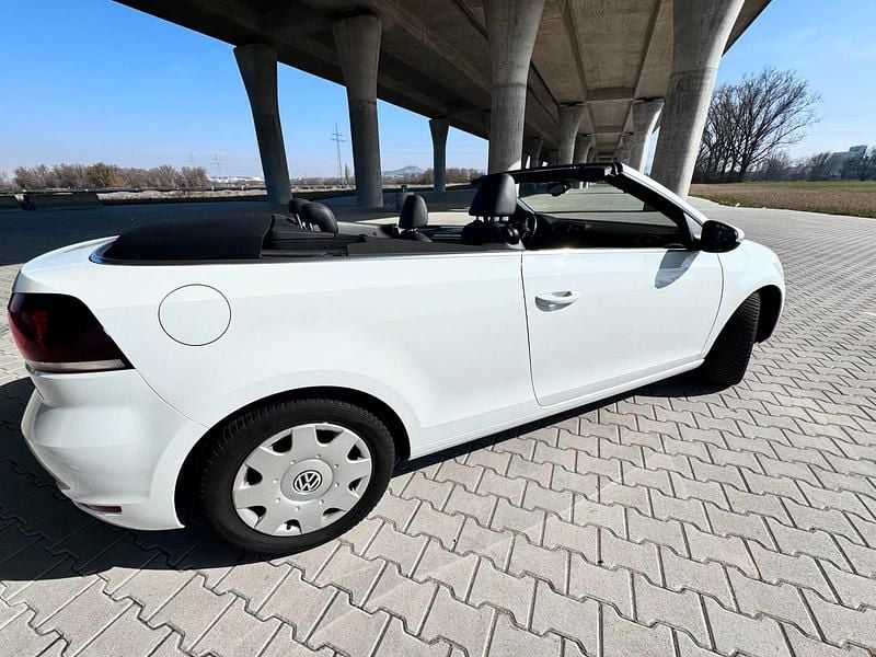 Gebraucht VW Golf Cabriolet 122 PS (89 kW) 2013 Weiß Cabrio