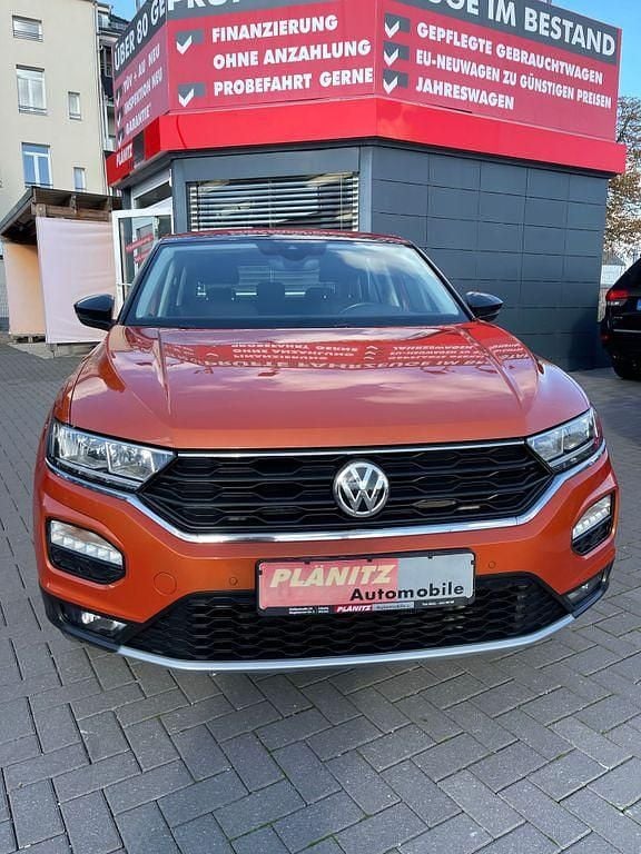 Gebraucht VW T-Roc Style 150 PS (110 kW) 2018 Orange SUV