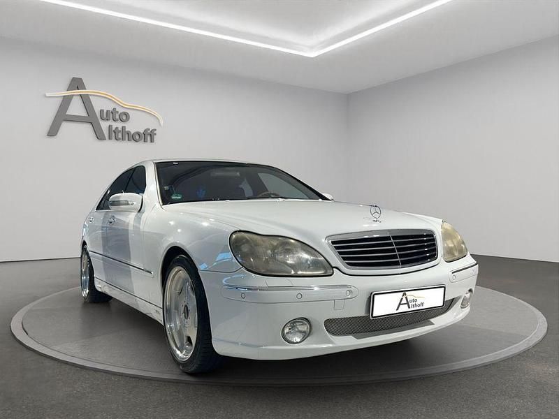 Weiß Gebraucht 2001 Mercedes S500 Limousine | 16.999 € - Bild 1/4