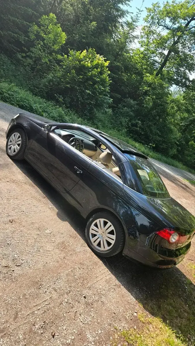 Brugt VW Eos 150 HK (110 kW) 2007 Sort Cabriolet
